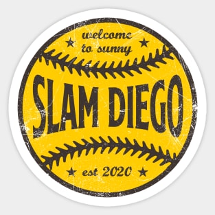 Slam Diego, Retro Ball Sticker